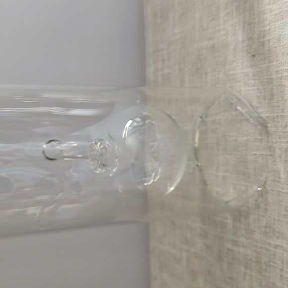 Wolford Glass Oil Lamp 9 In pre-owned vintage - Picture 7 of 11